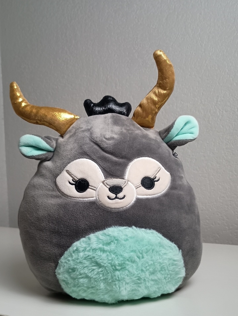 Lass the Gray Antelope Squishmallow